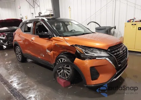 2024 Nissan Kicks Sv Xtronic Cvt z USA, uszkodzony, nr VIN 3N1CP5CV0RL519307